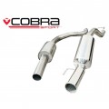 VX20 Cobra Sport Vauxhall Corsa D SRI (2010>) Cat Back System (2.5" bore) (Resonated)